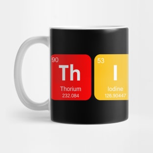 Think Periodically Funny Chemistry Periodic Table Pun Mug